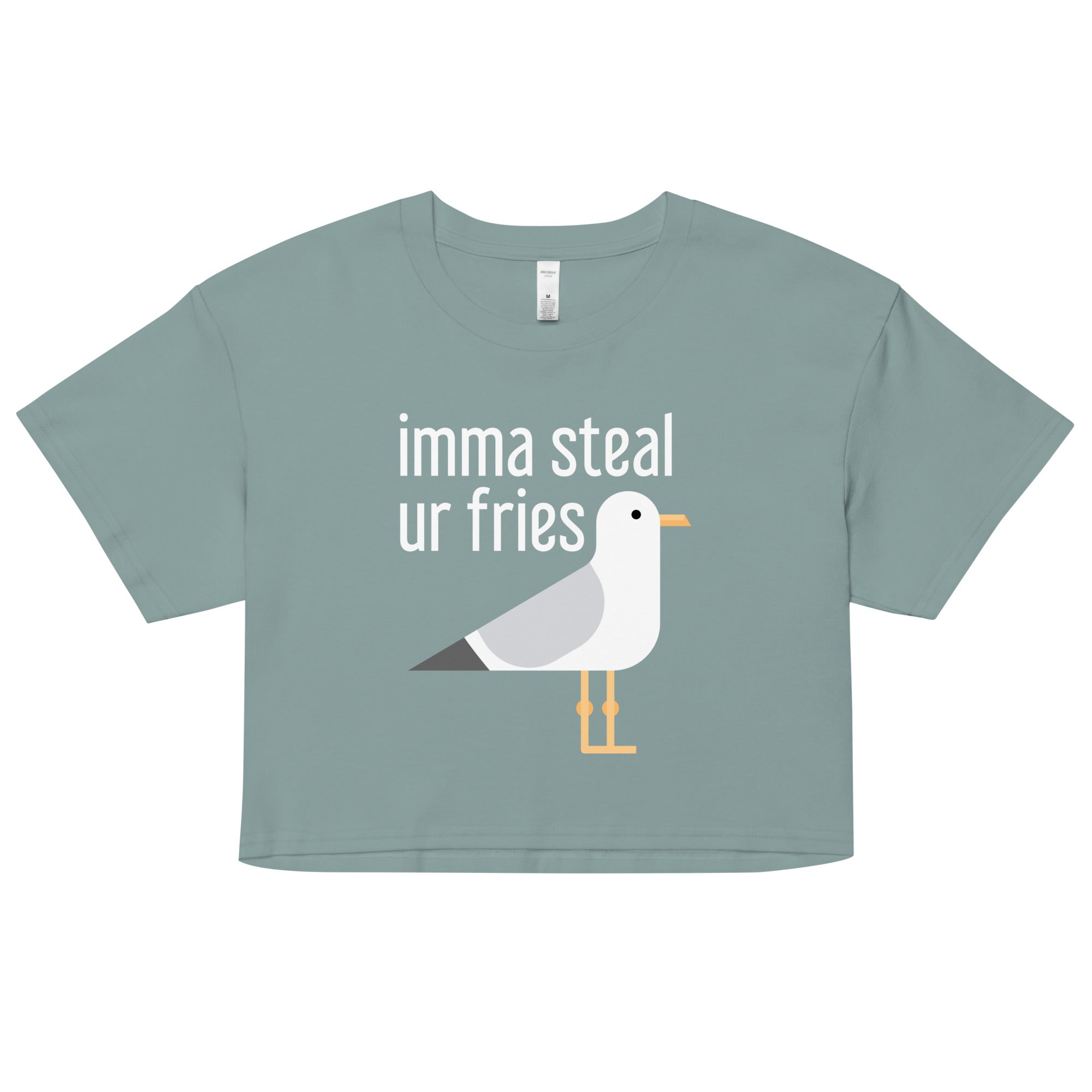 Imma Steal Ur Fries Women's Crop Tee