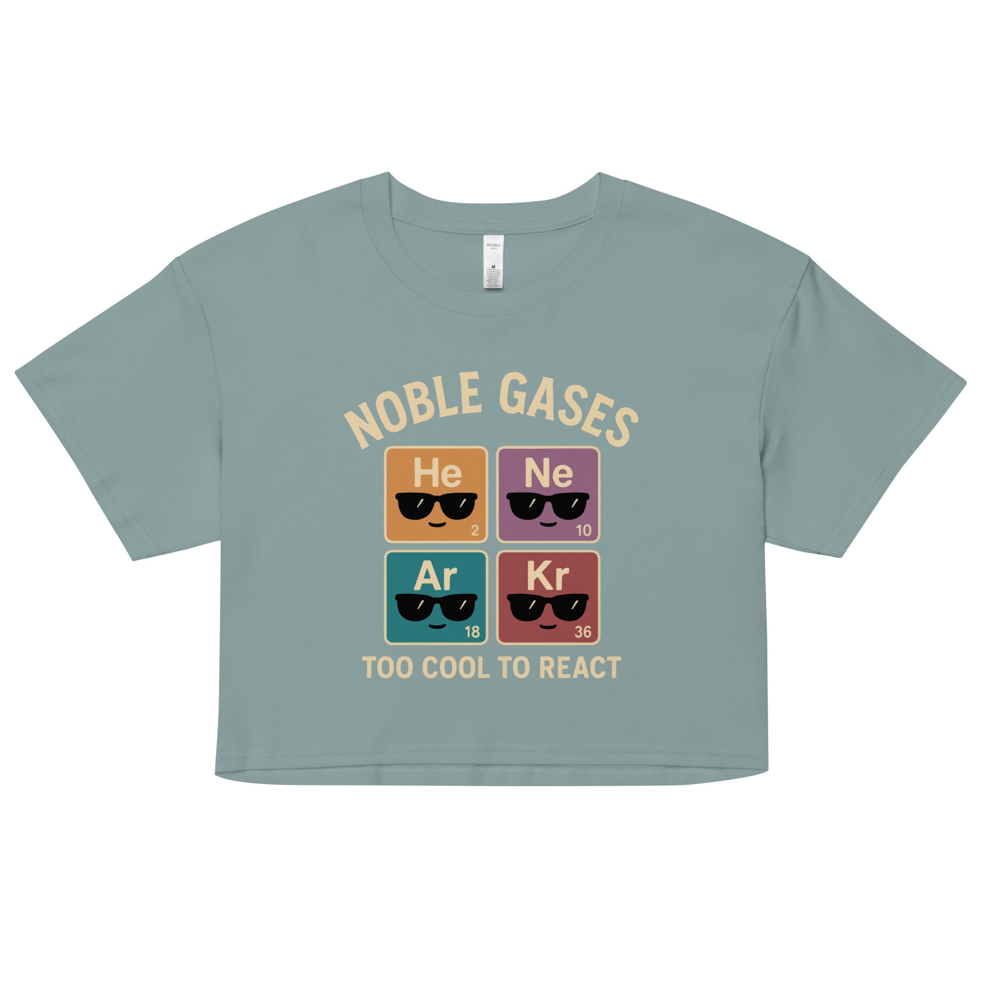 Noble Gases Women's Crop Tee