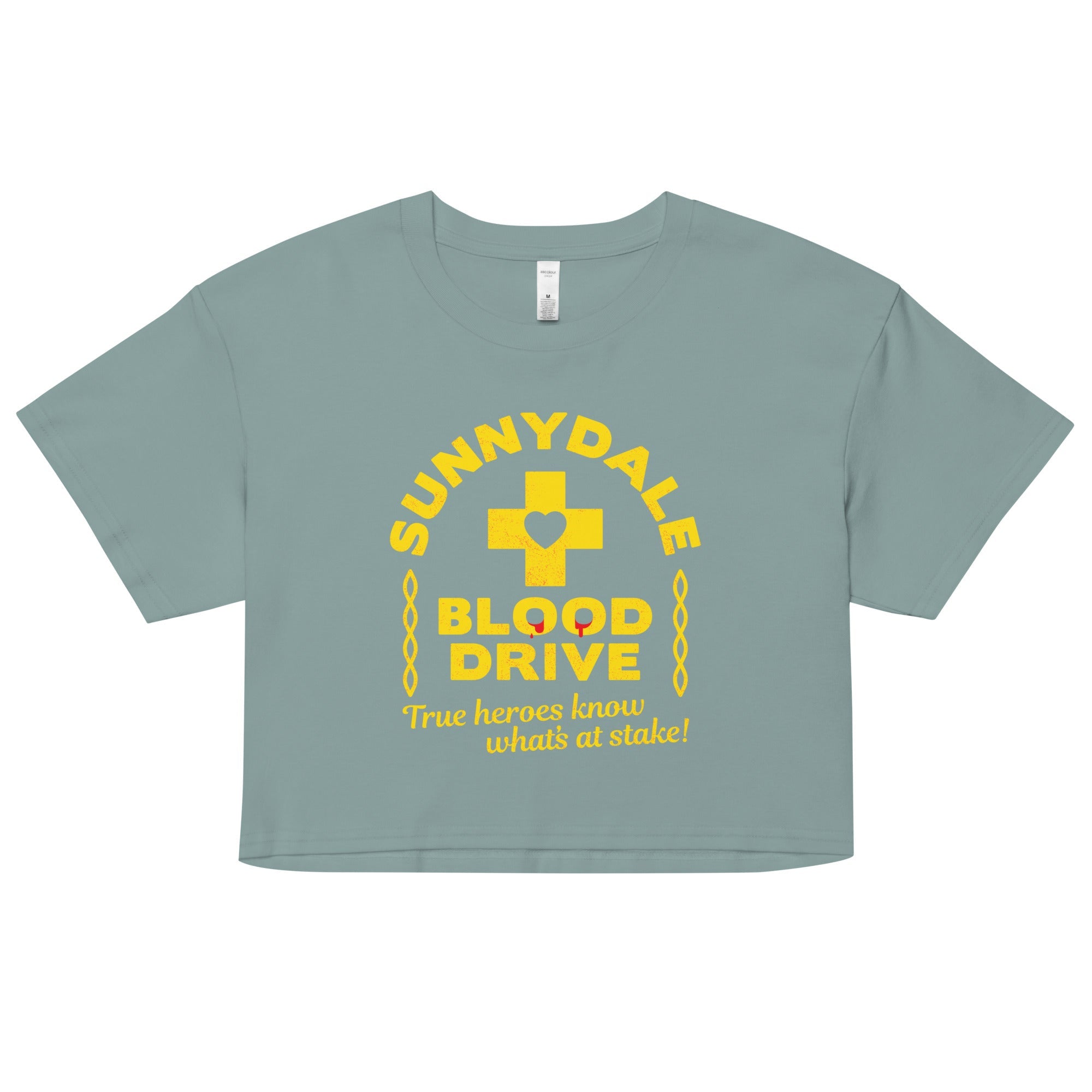 Sunnydale Blood Drive Women's Crop Tee