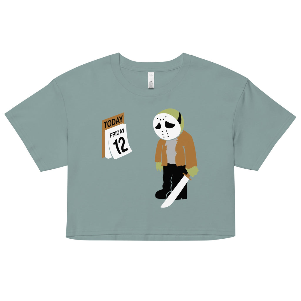 Friday the 12th Women's Crop Tee