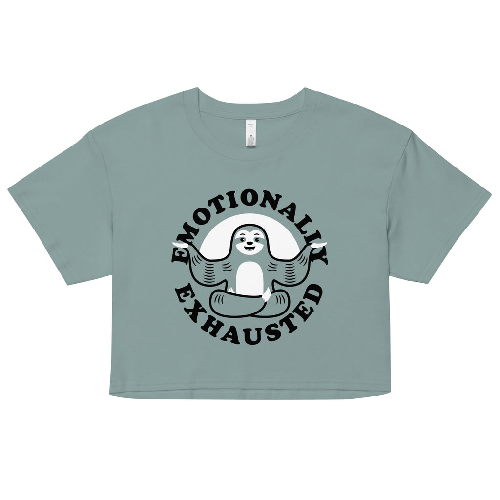Emotionally Exhausted Women's Crop Tee