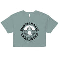 Emotionally Exhausted Women's Crop Tee