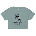 No Drama Llama Women's Crop Tee