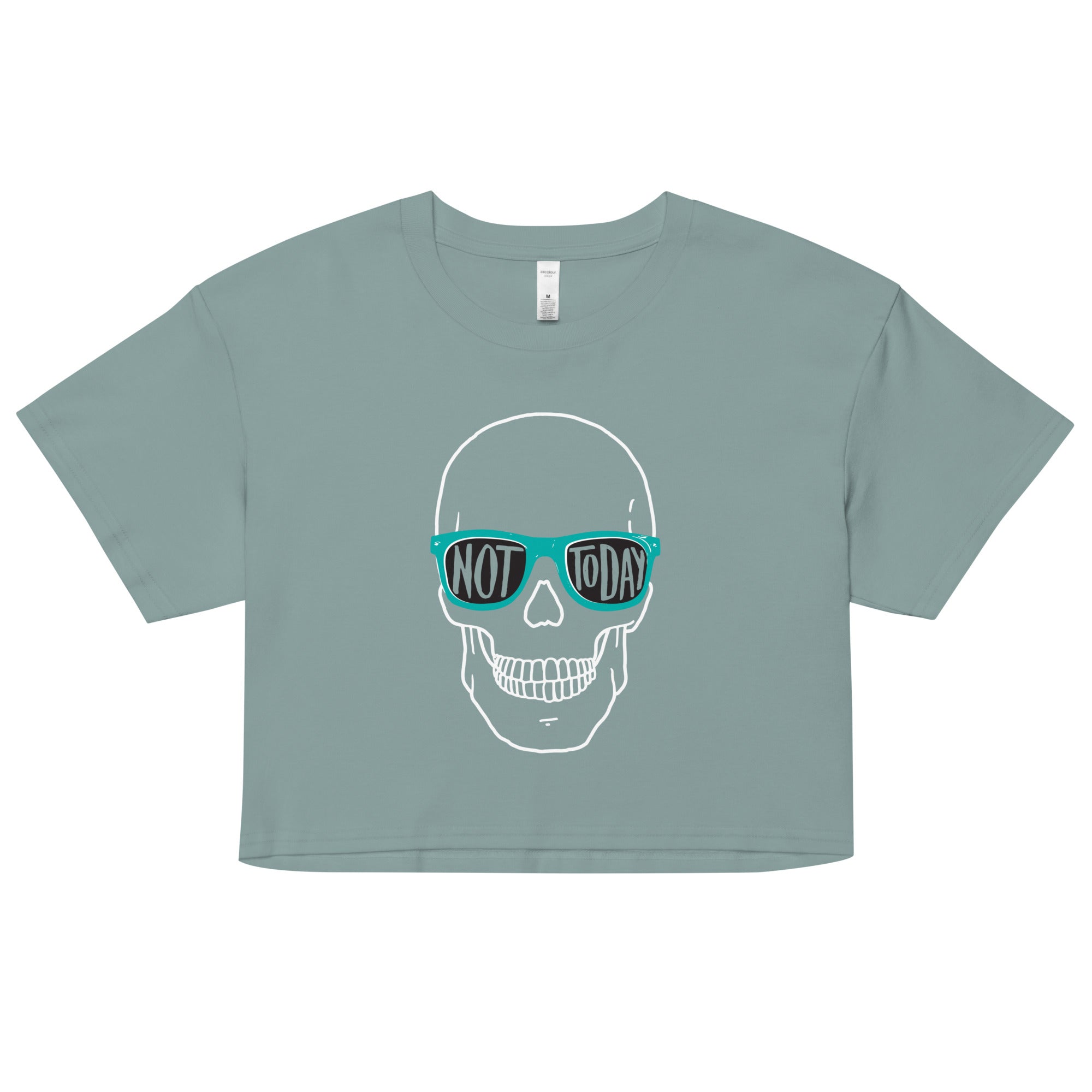 Not Today Women's Crop Tee