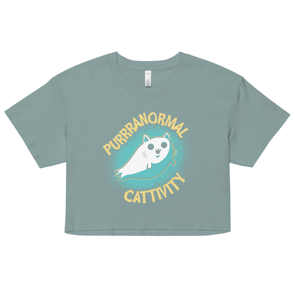 Purrranormal Cattivity Women's Crop Tee