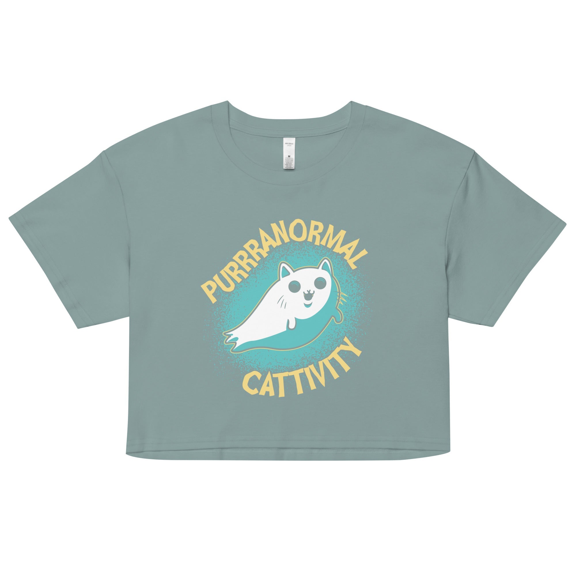 Purrranormal Cattivity Women's Crop Tee