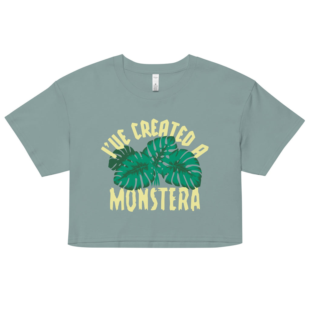 I've Created A Monstera Women's Crop Tee