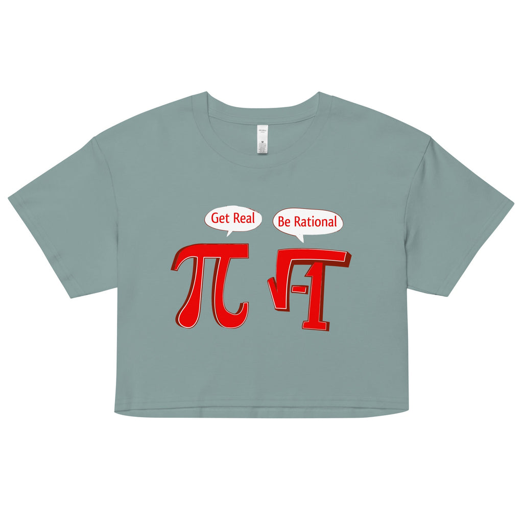 Pi Be Rational Women's Crop Tee