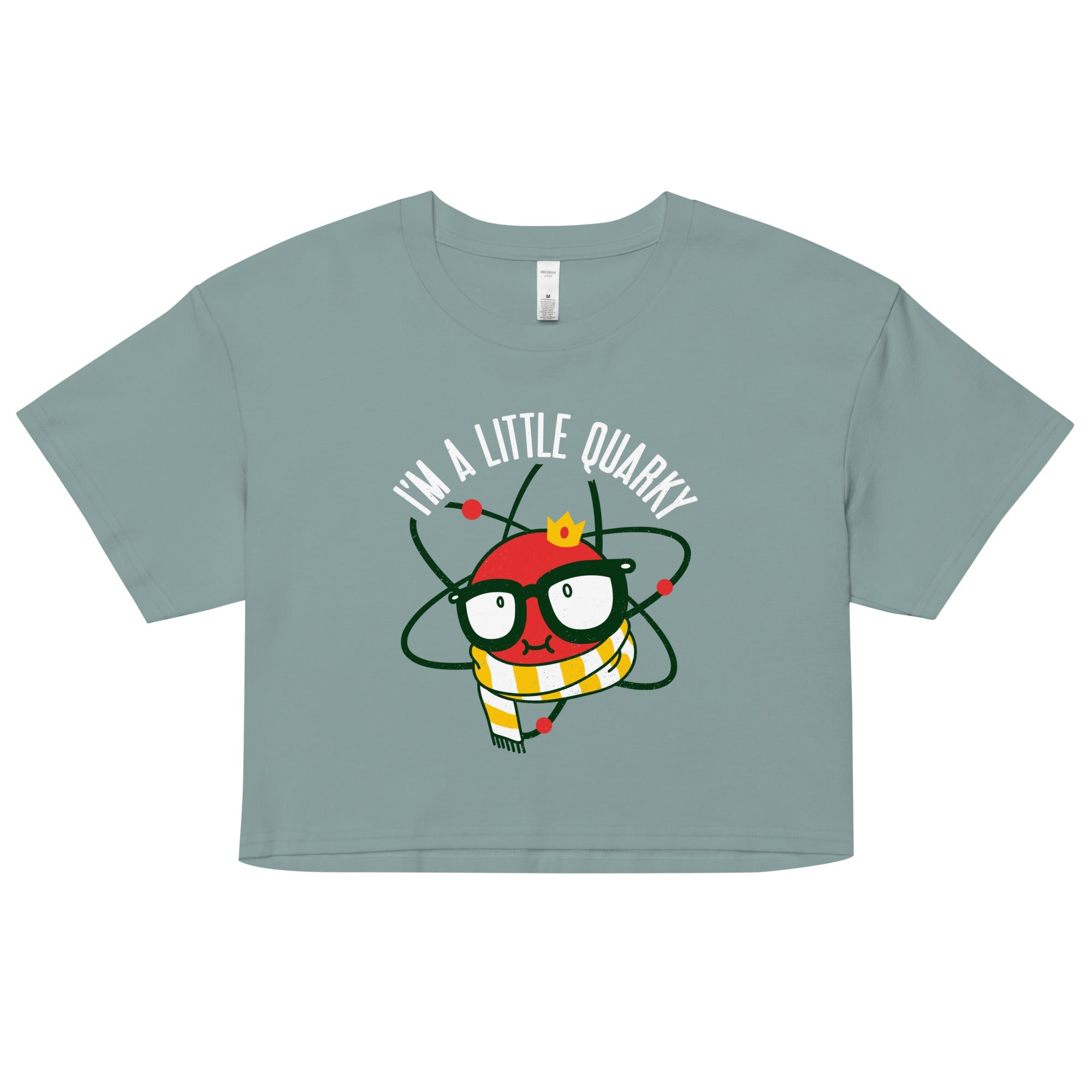 I'm A Little Quarky Women's Crop Tee