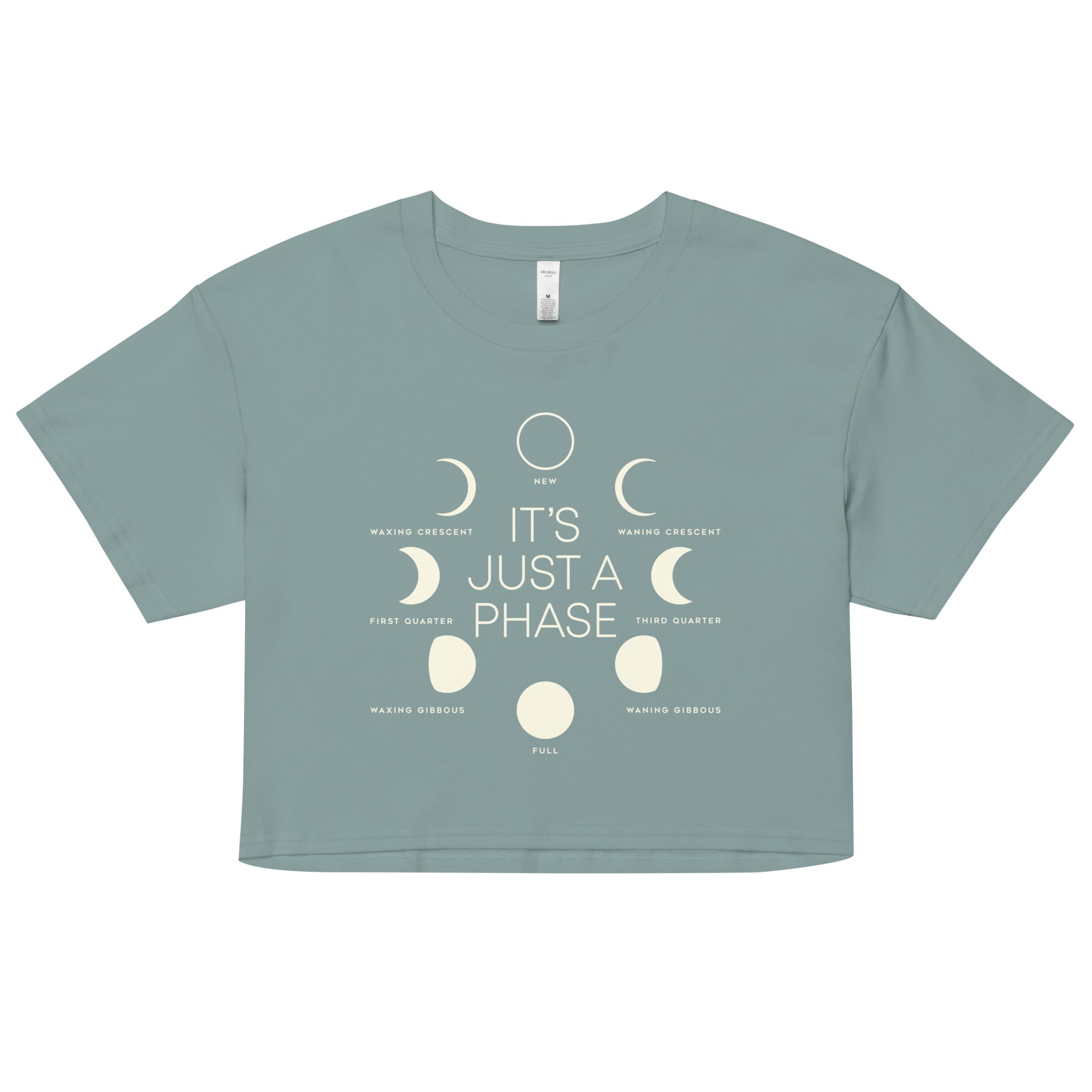 It's Just A Phase Women's Crop Tee