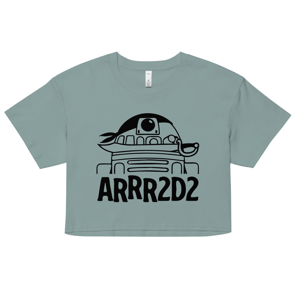 ARRR2D2 Women's Crop Tee