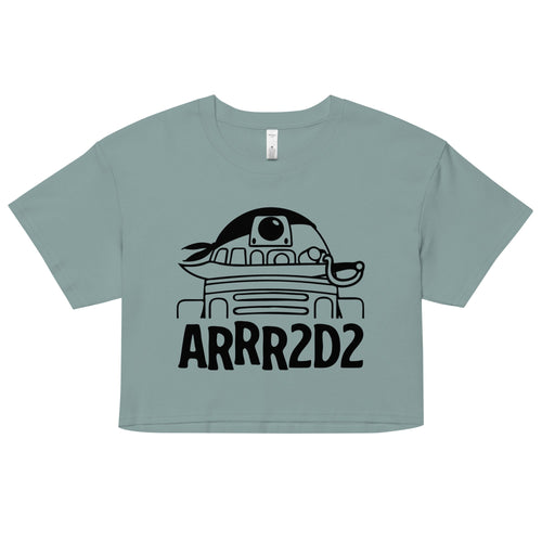 ARRR2D2 Women's Crop Tee
