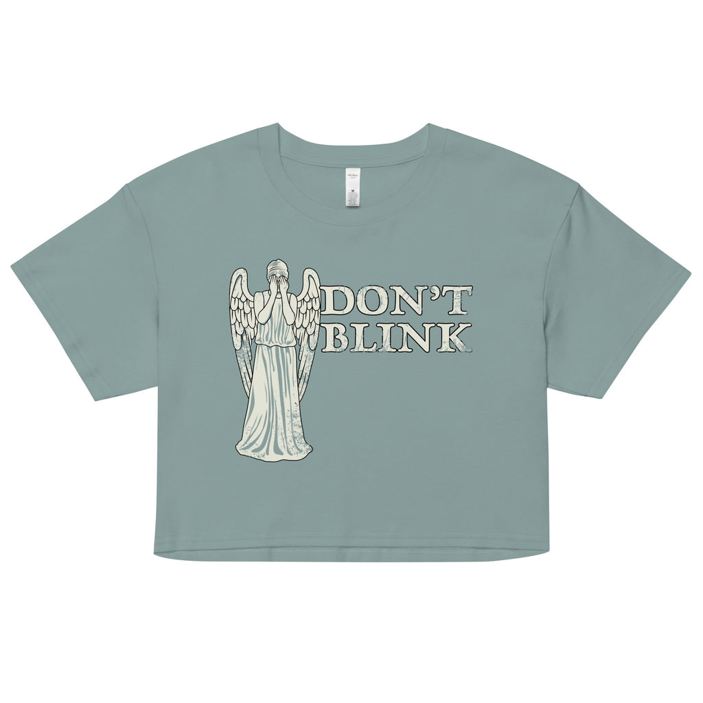 Don't Blink Women's Crop Tee