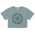 Quantum Physics Doesn't Bohr Me Women's Crop Tee