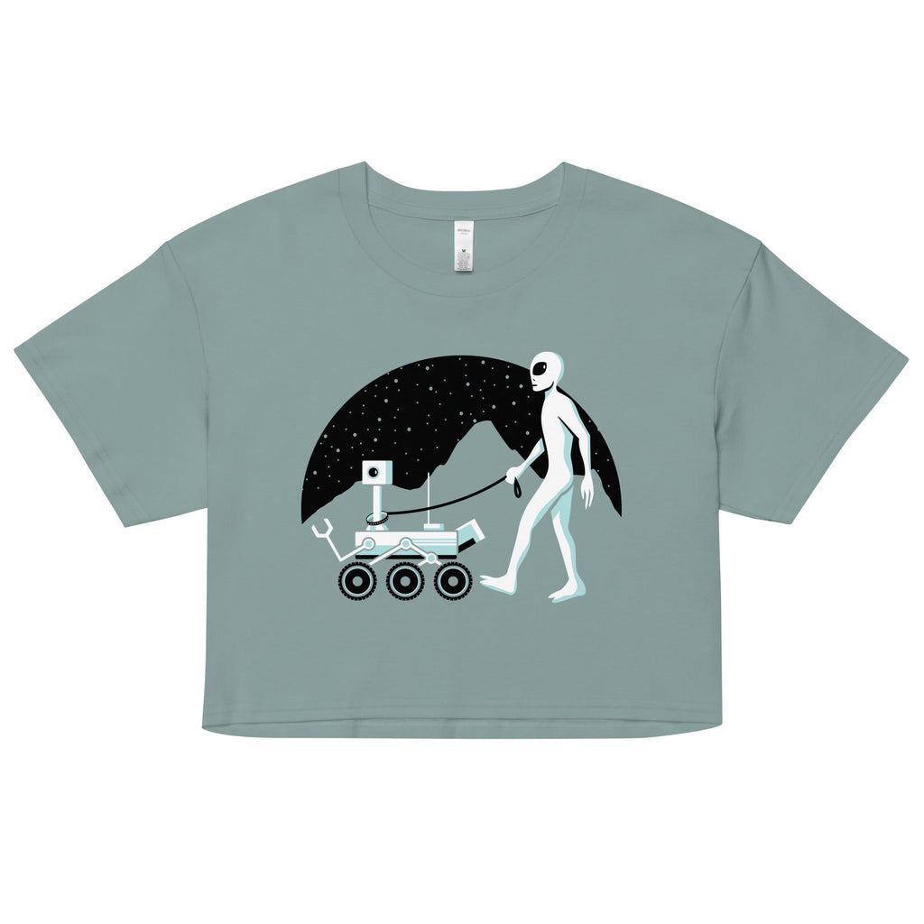 Mars Rover Women's Crop Tee