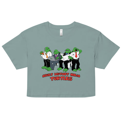 Adult Mutant Ninja Turtles Women's Crop Tee