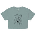 100 Acre Map Women's Crop Tee