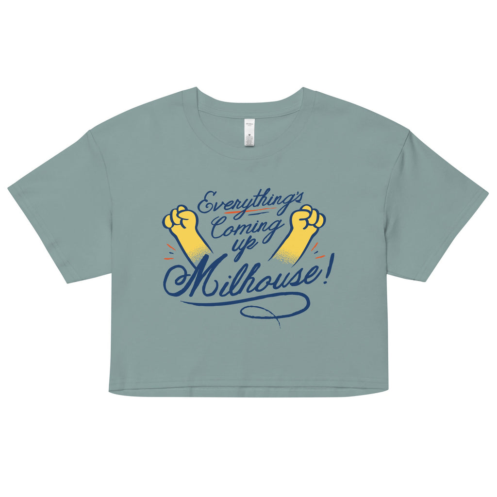 Everything's Coming Up Milhouse! Women's Crop Tee