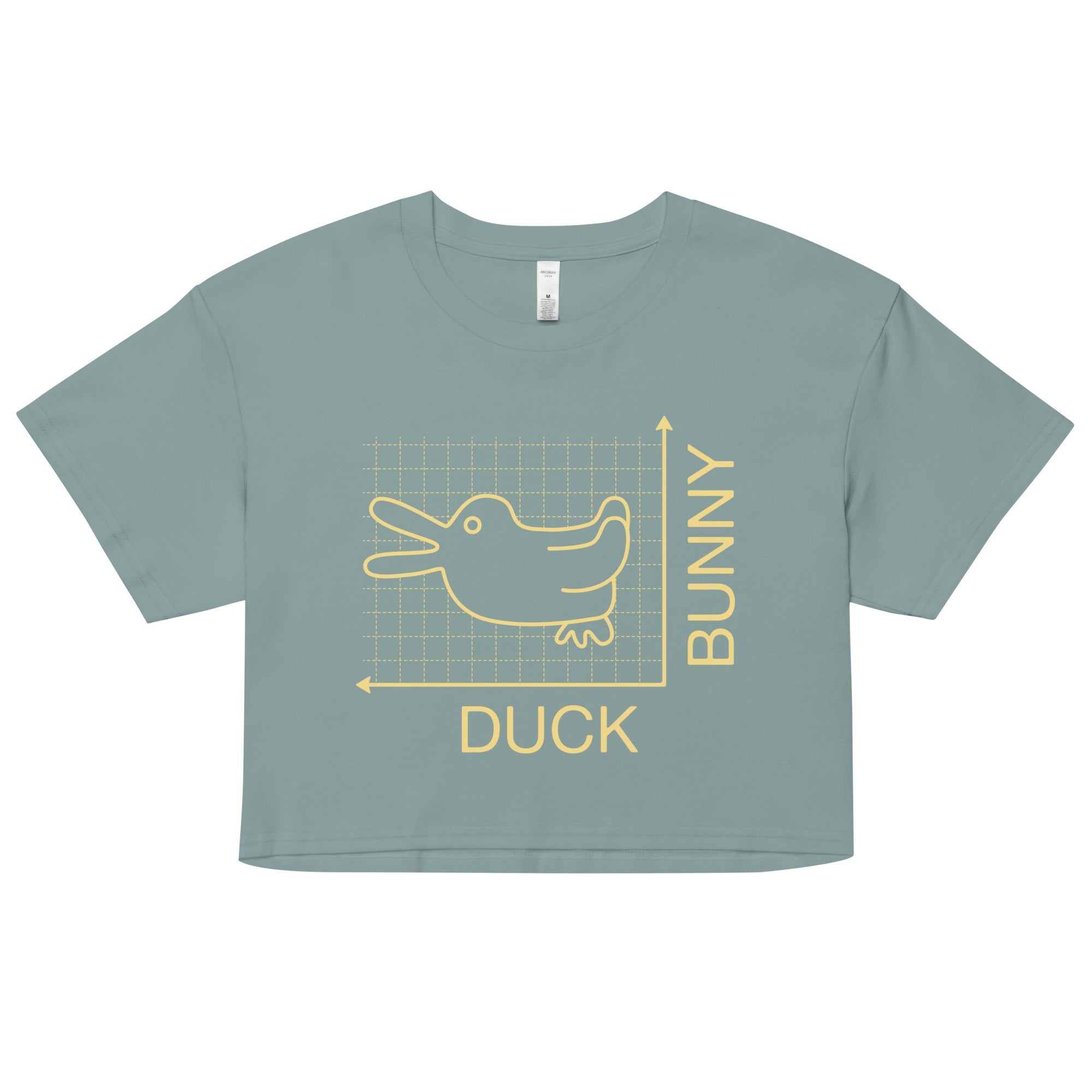 Duck Or Bunny Women's Crop Tee