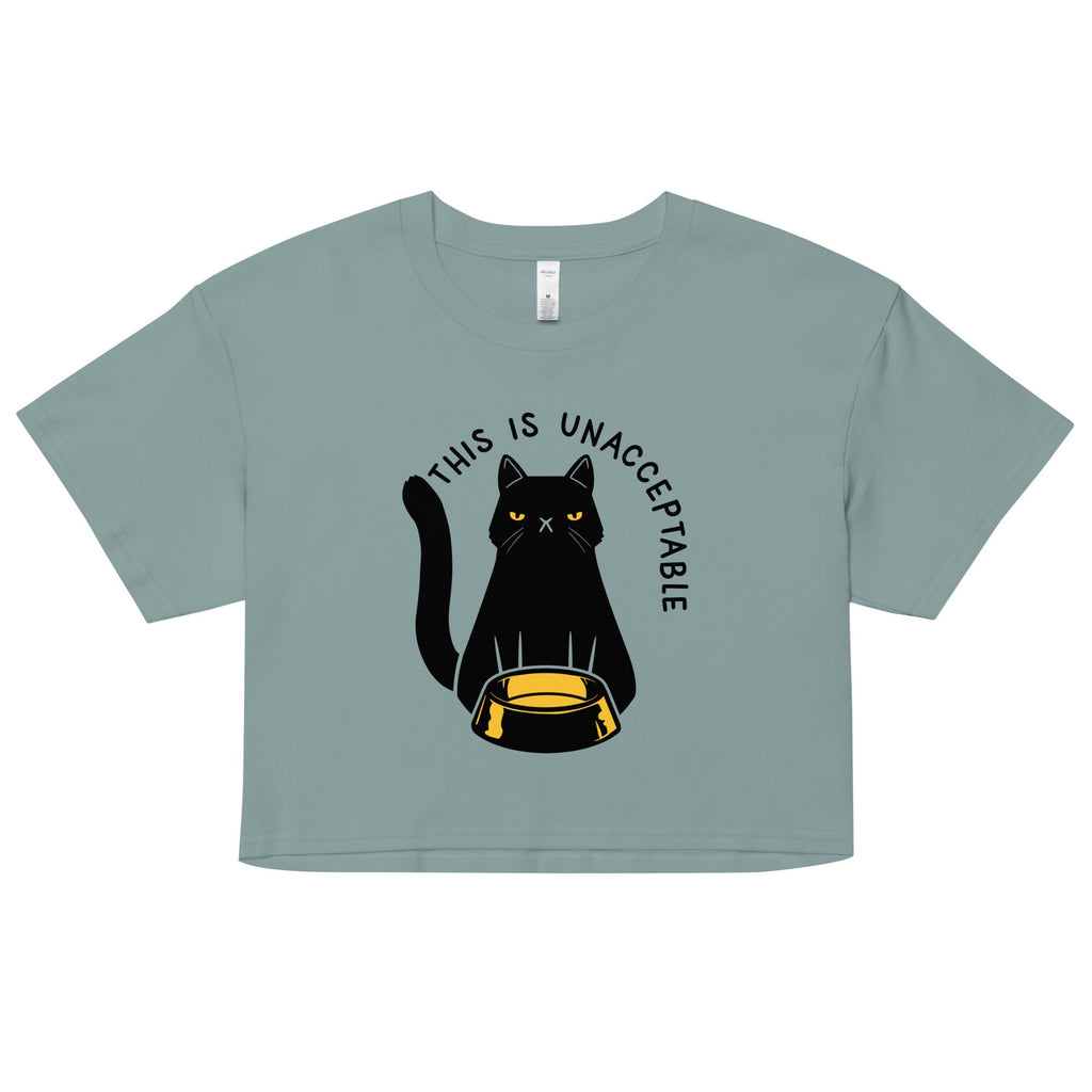 This Is Unacceptable Women's Crop Tee