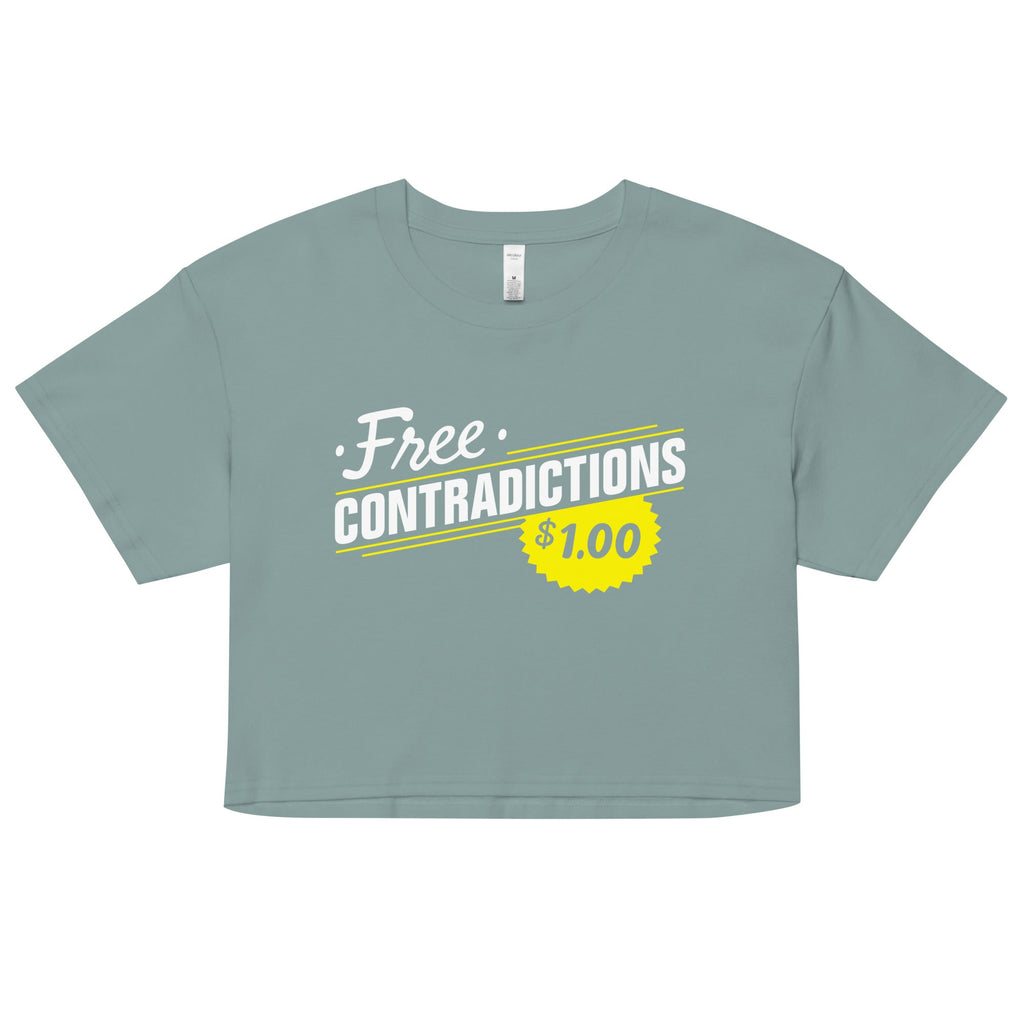 Free Contradictions Women's Crop Tee
