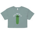 Dill With It Women's Crop Tee