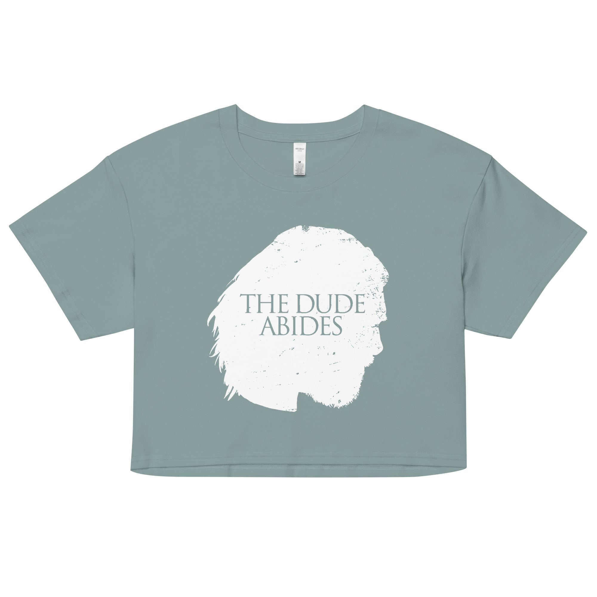 The Dude Abides Women's Crop Tee