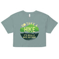 Go Take A Hike Women's Crop Tee