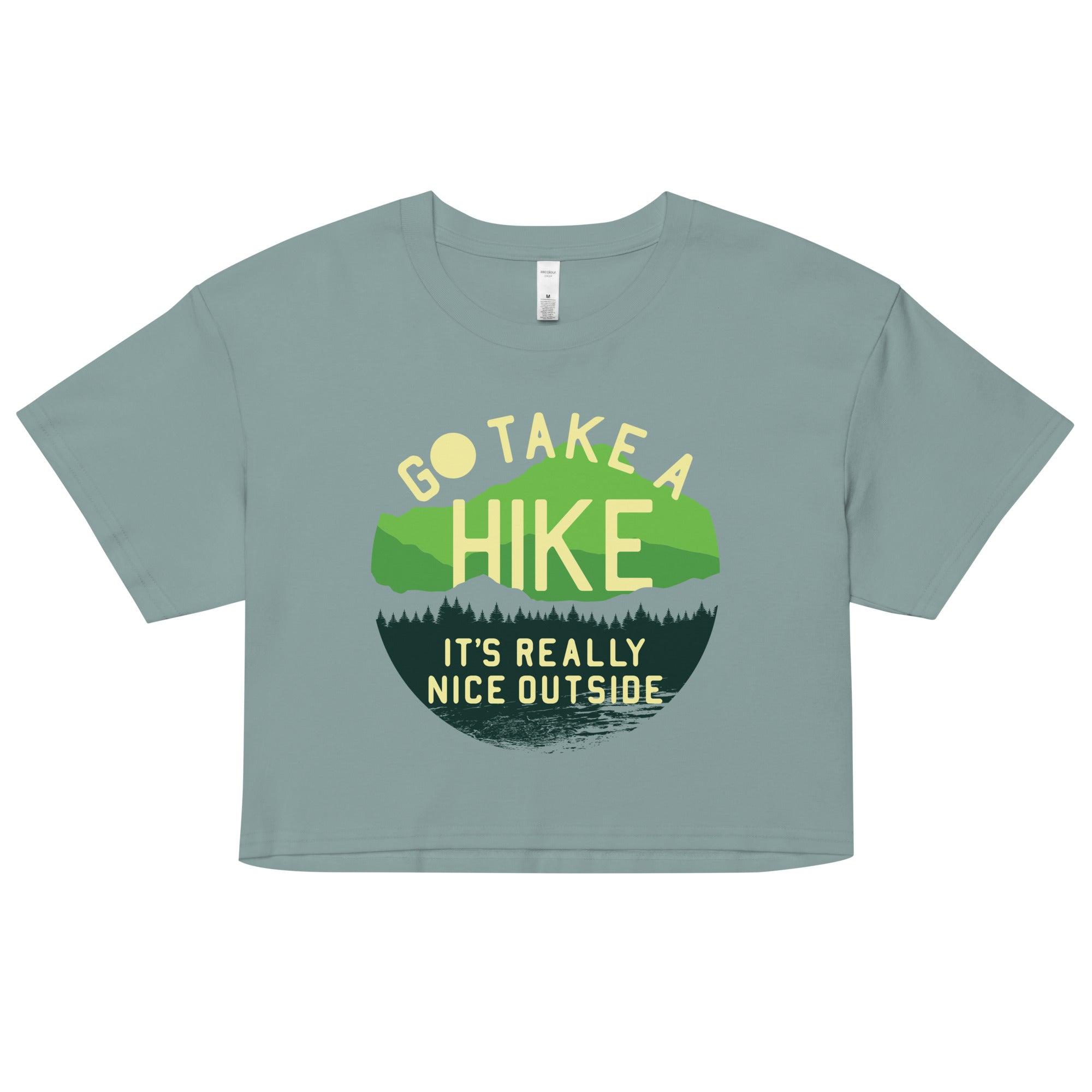 Go Take A Hike Women's Crop Tee