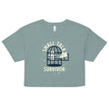 Small Talk Survivor Women's Crop Tee