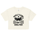 Shelf Care Isn't Shelfish Women's Crop Tee