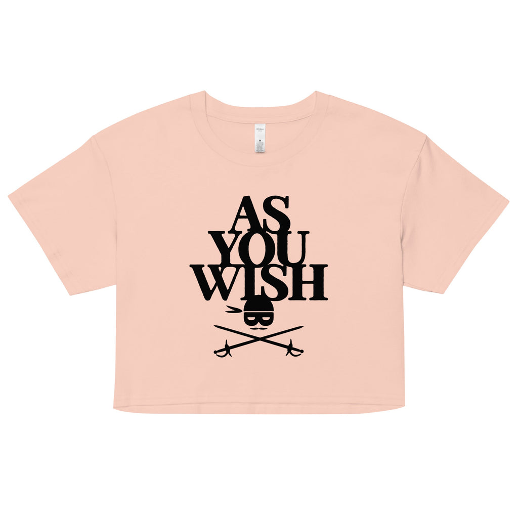 As You Wish Women's Crop Tee