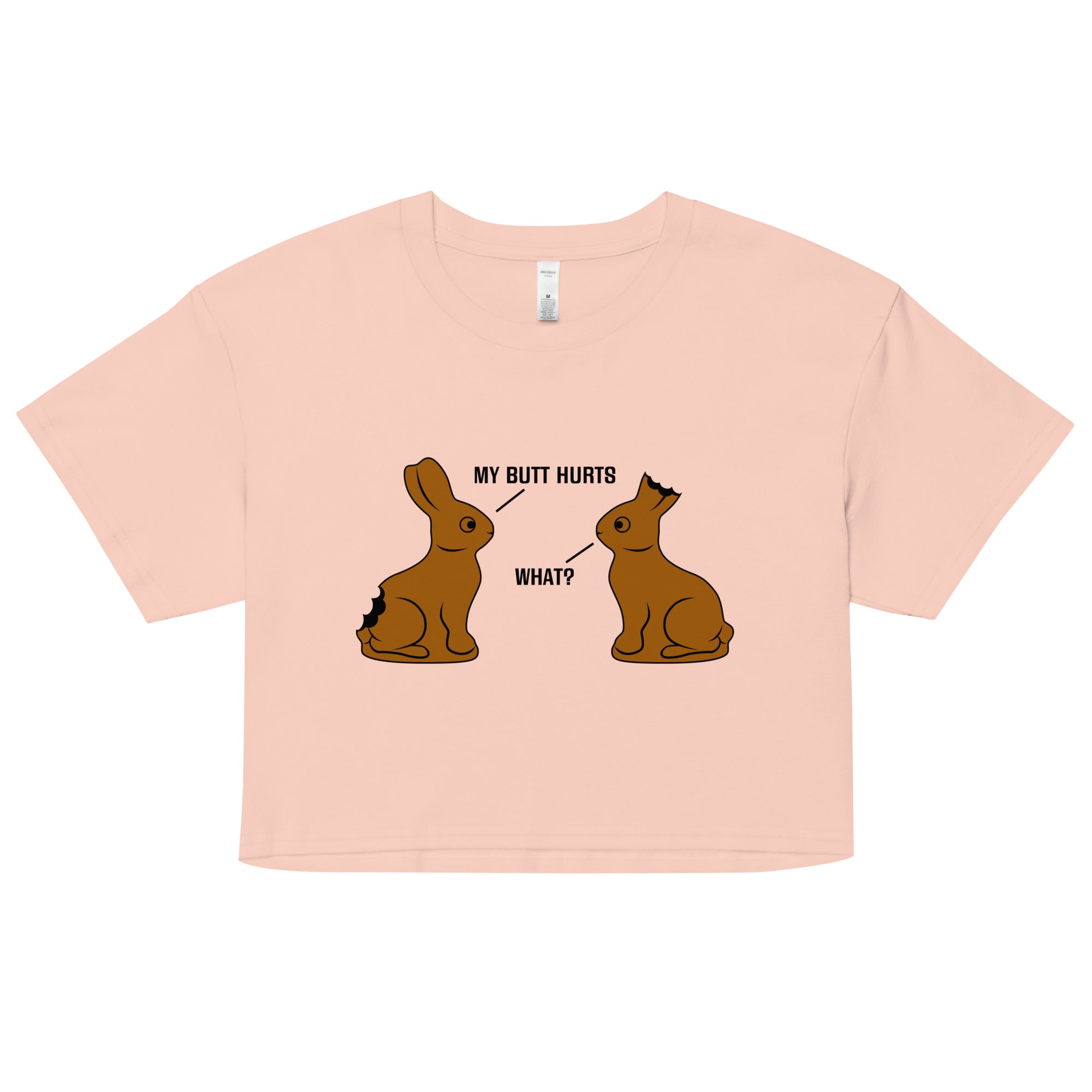 My Butt Hurts Women's Crop Tee