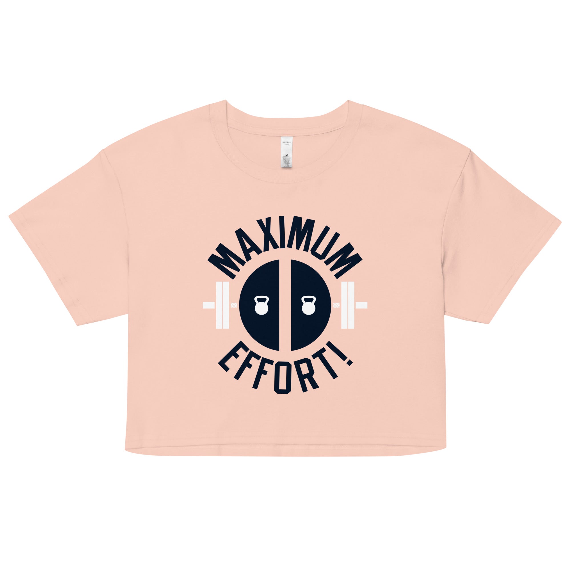 Maximum Effort! Women's Crop Tee