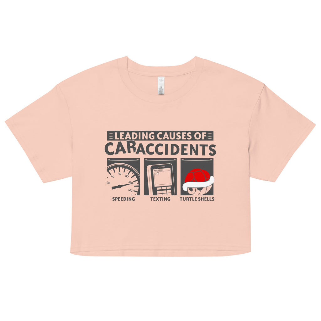 Leading Causes of Accidents Women's Crop Tee