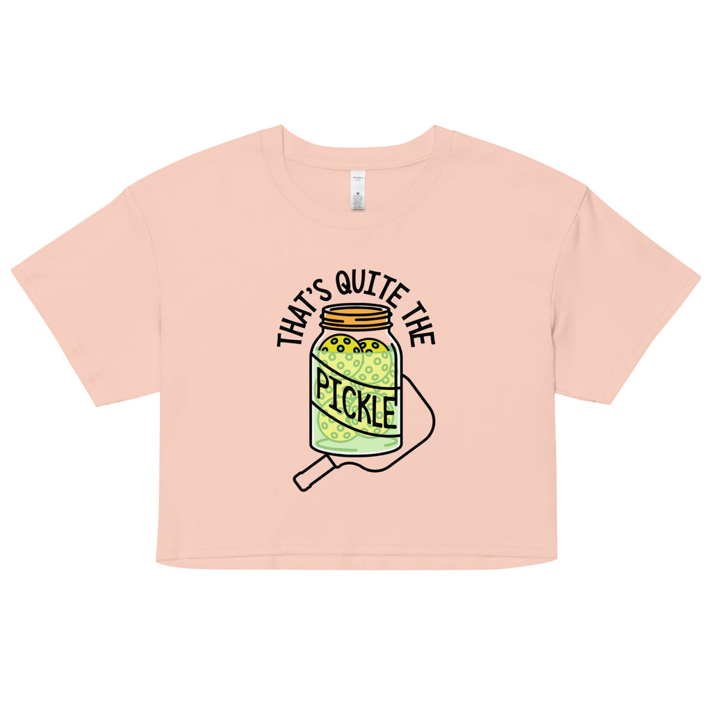 That's Quite The Pickle Women's Crop Tee