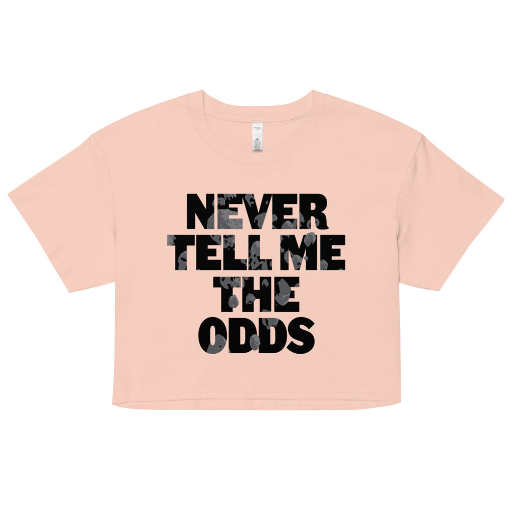 Never Tell Me The Odds Women's Crop Tee