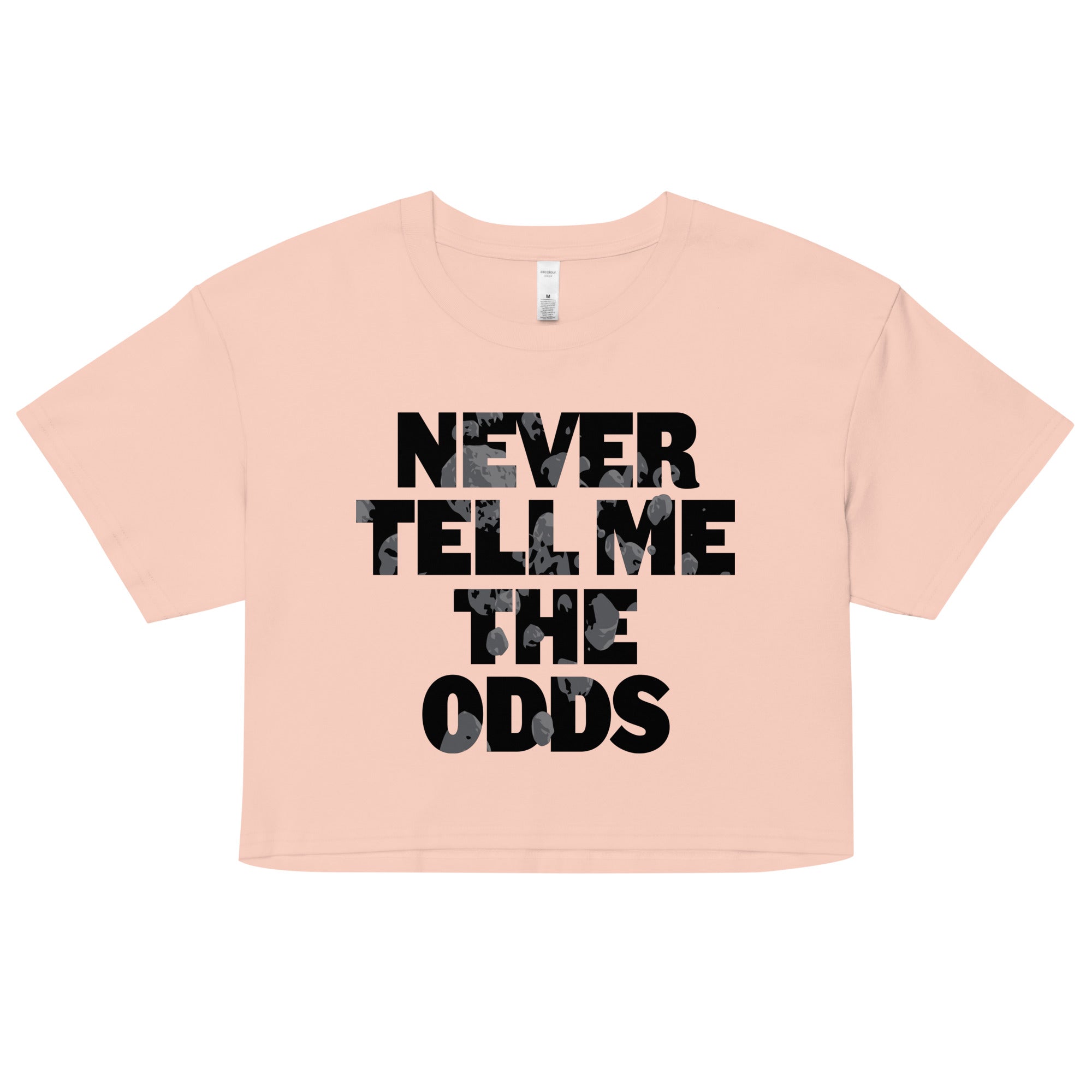 Never Tell Me The Odds Women's Crop Tee