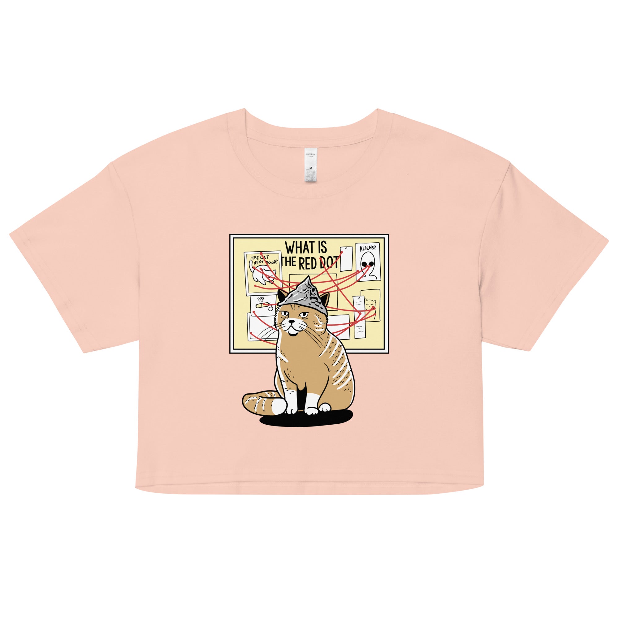 What Is The Red Dot? Women's Crop Tee