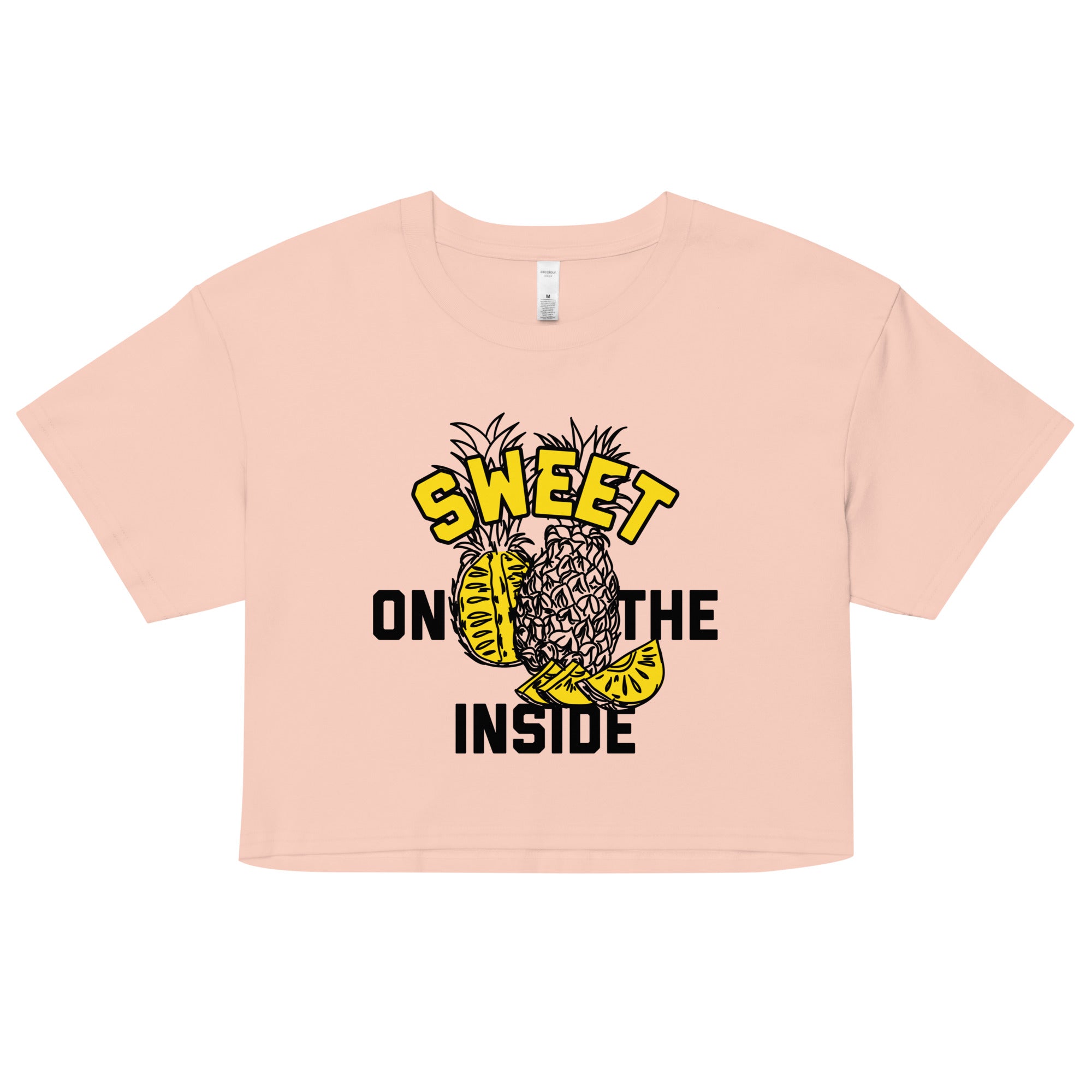 Sweet On The Inside Women's Crop Tee