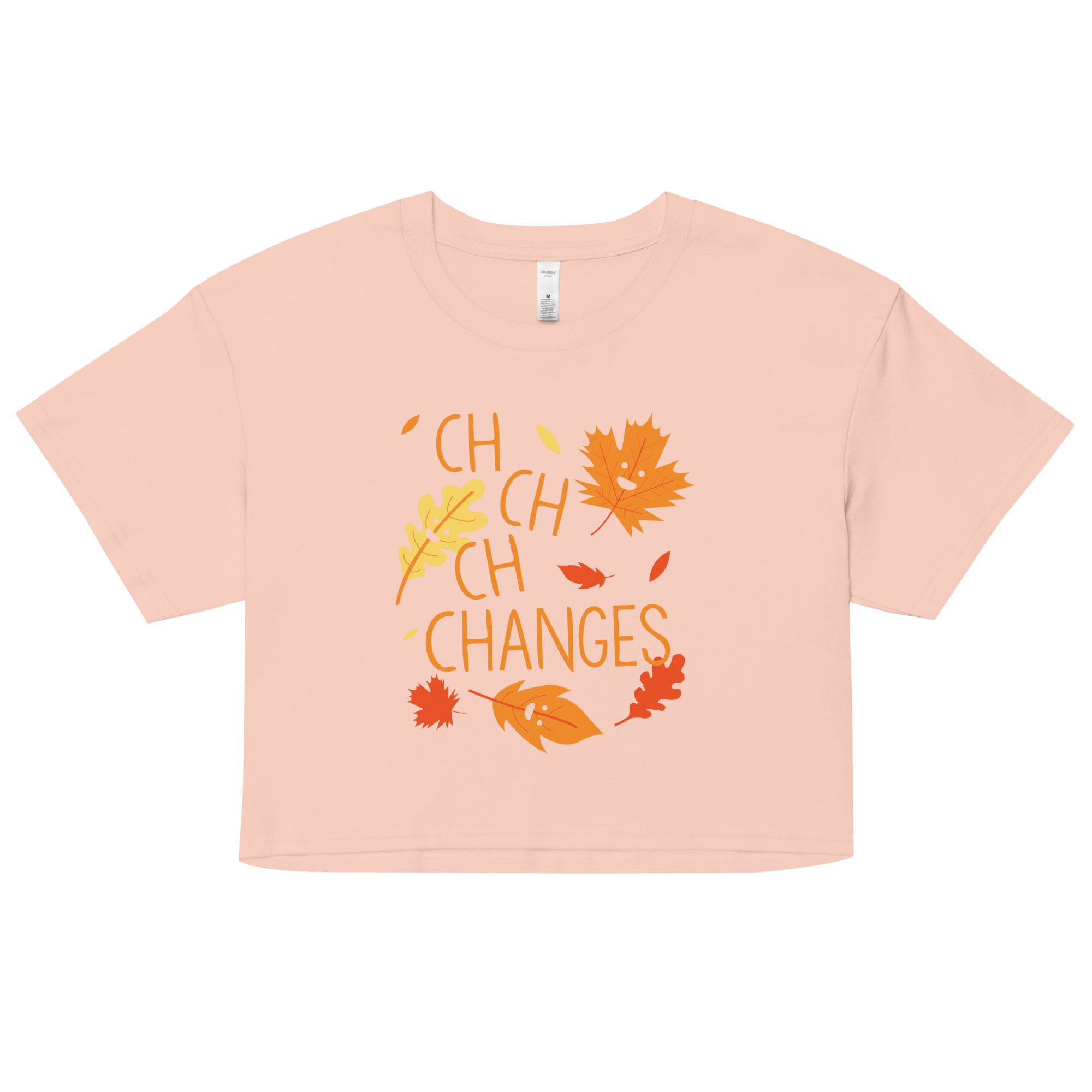 Ch-Ch-Ch-Changes Women's Crop Tee