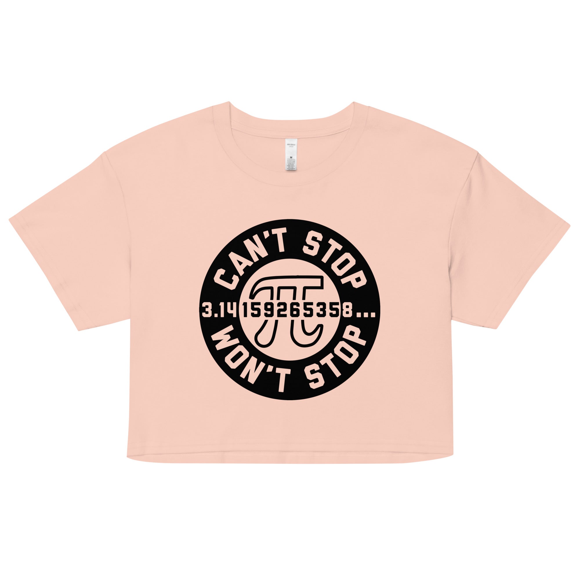 Can't Stop Won't Stop Women's Crop Tee