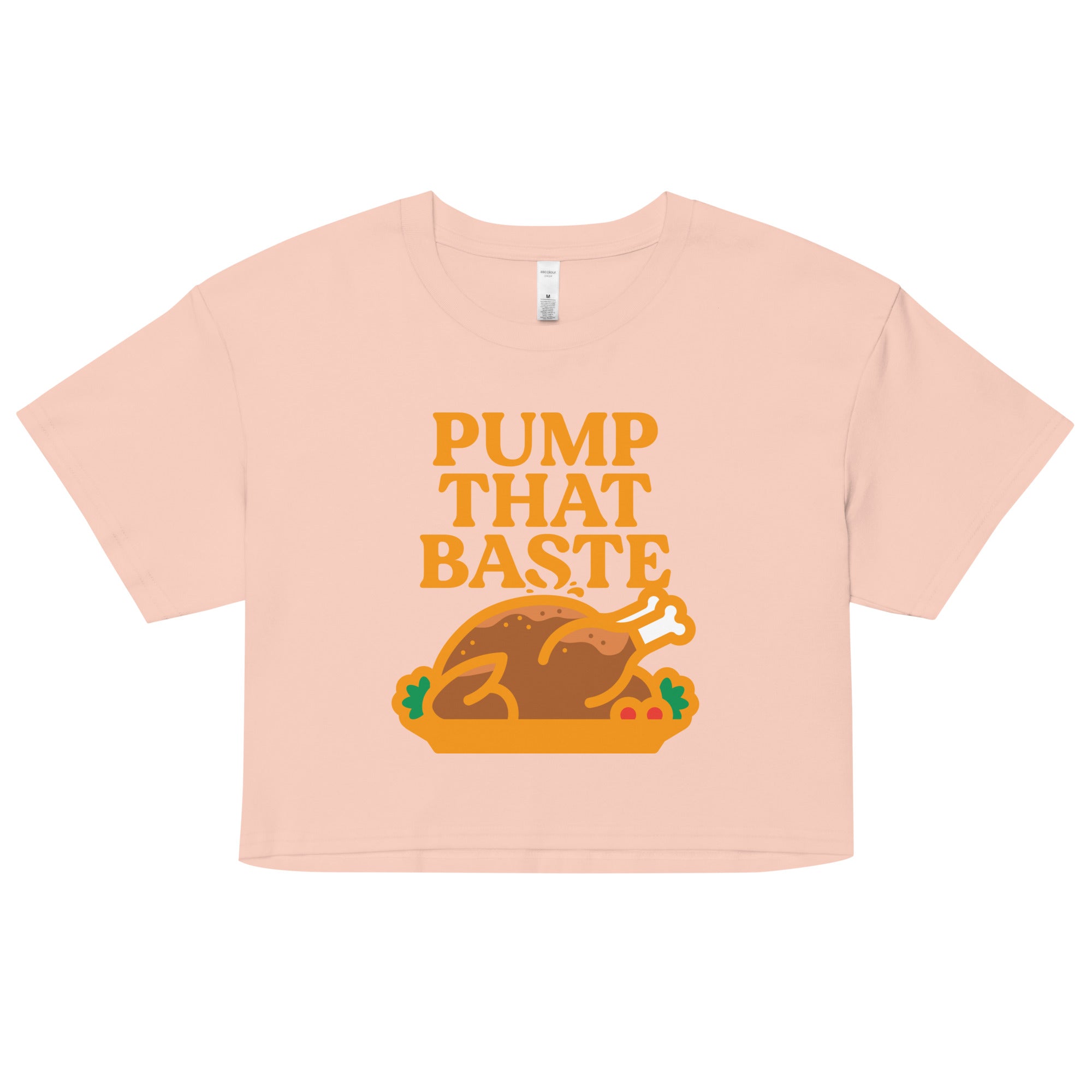 Pump That Baste Women's Crop Tee