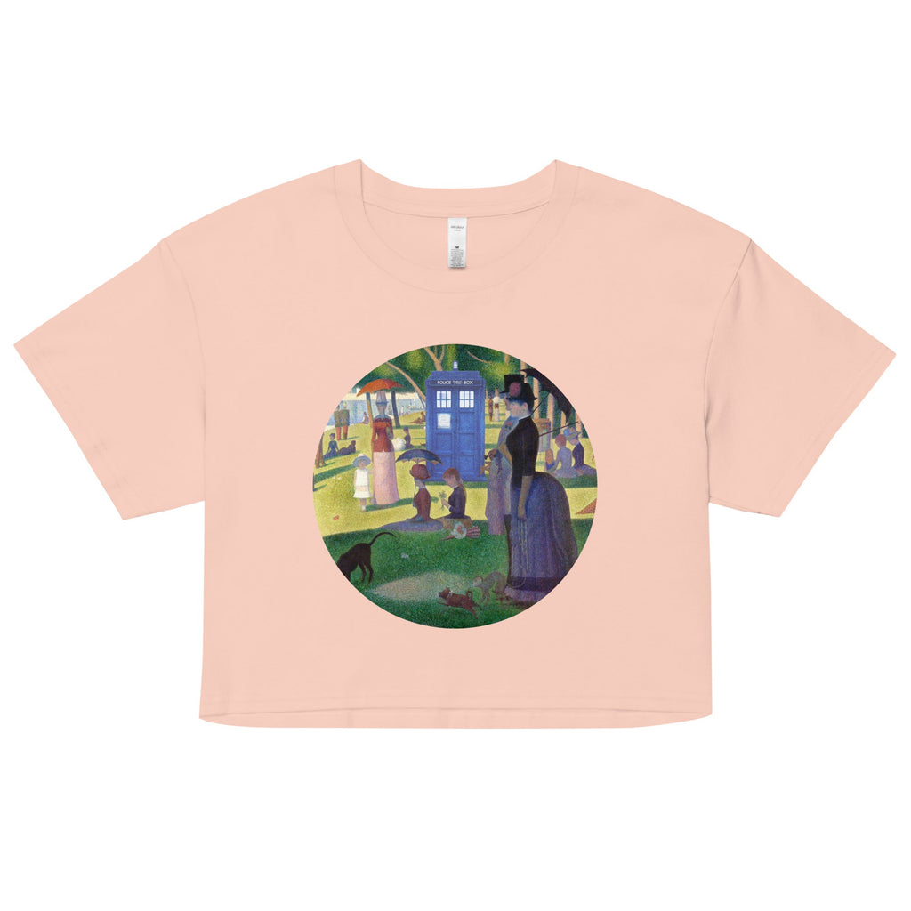 Tardis On La Grande Women's Crop Tee