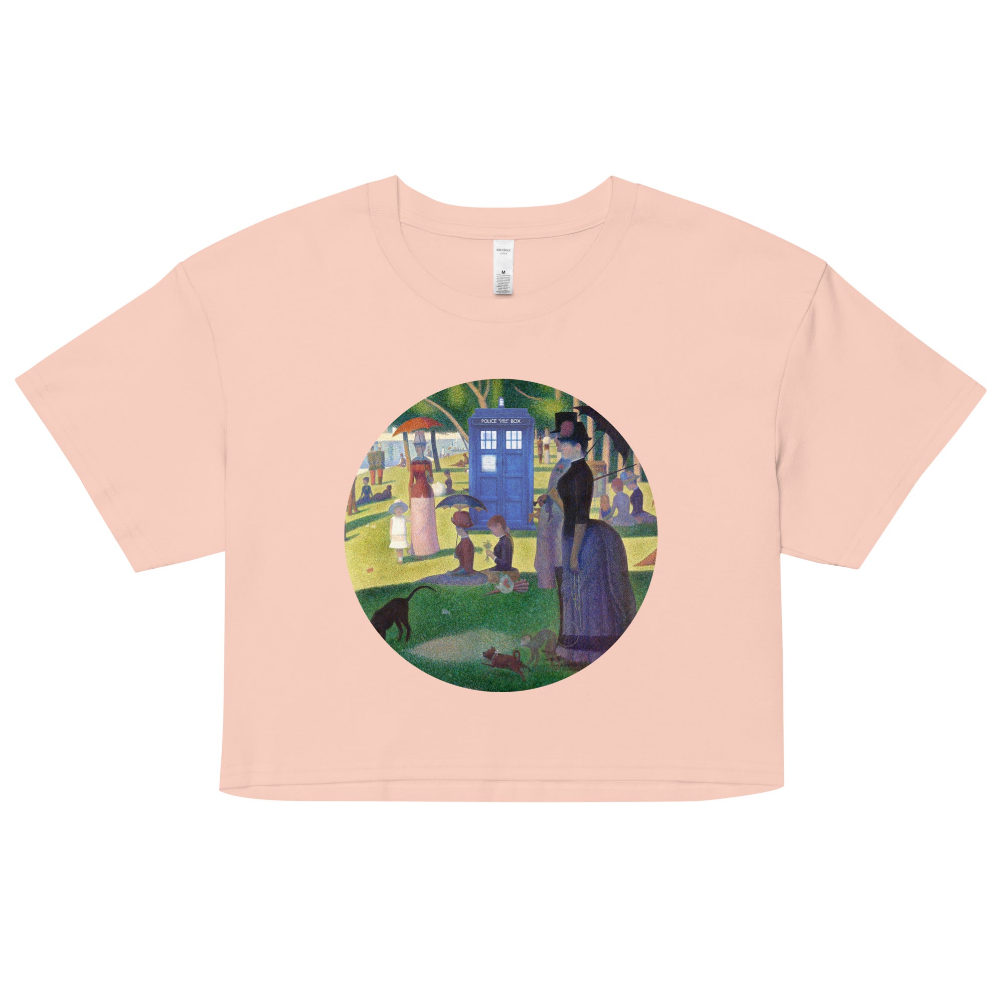 Tardis On La Grande Women's Crop Tee