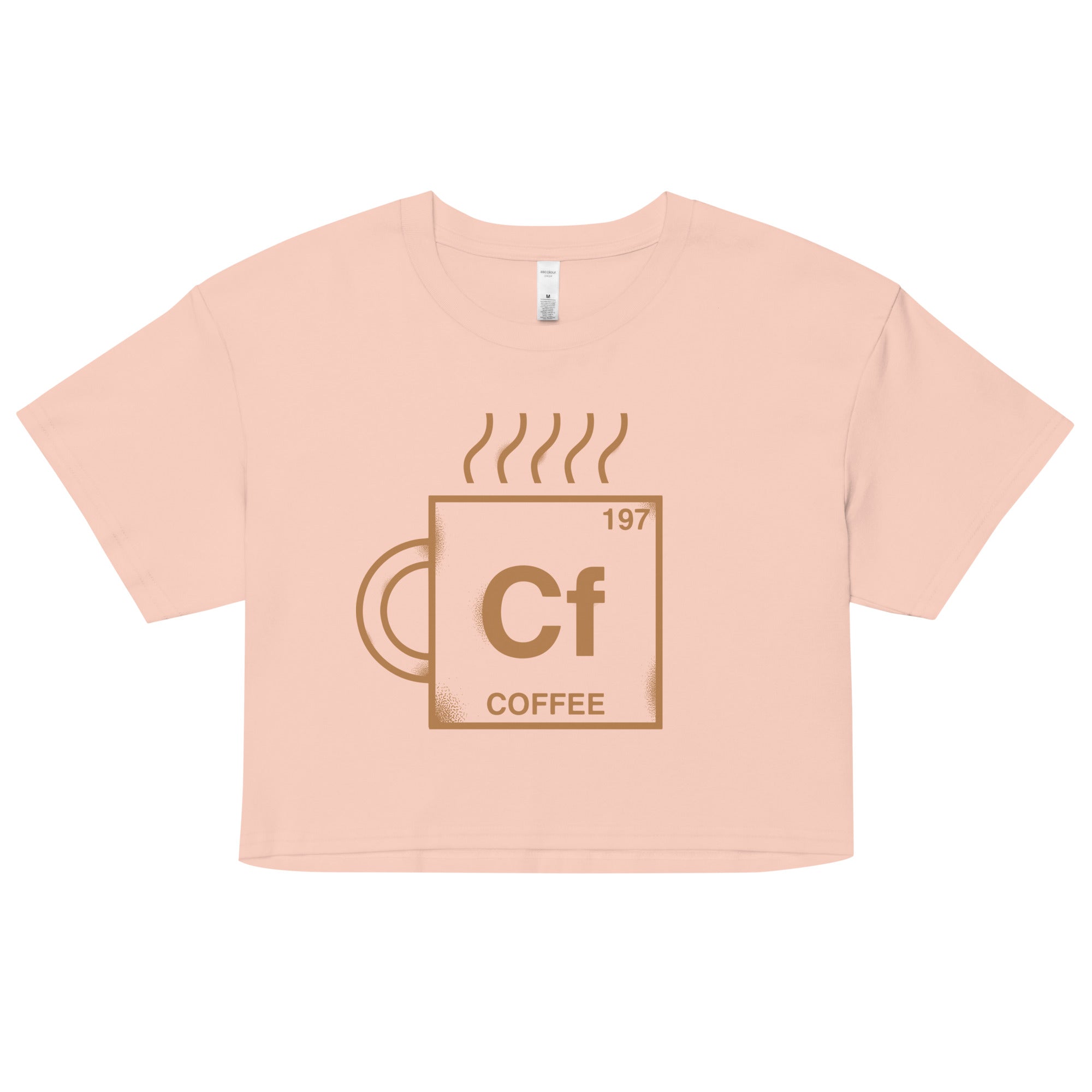 Coffee Element Women's Crop Tee