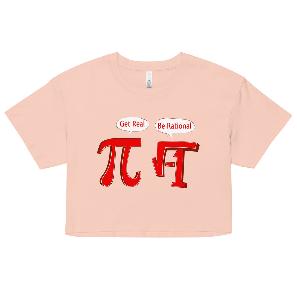 Pi Be Rational Women's Crop Tee