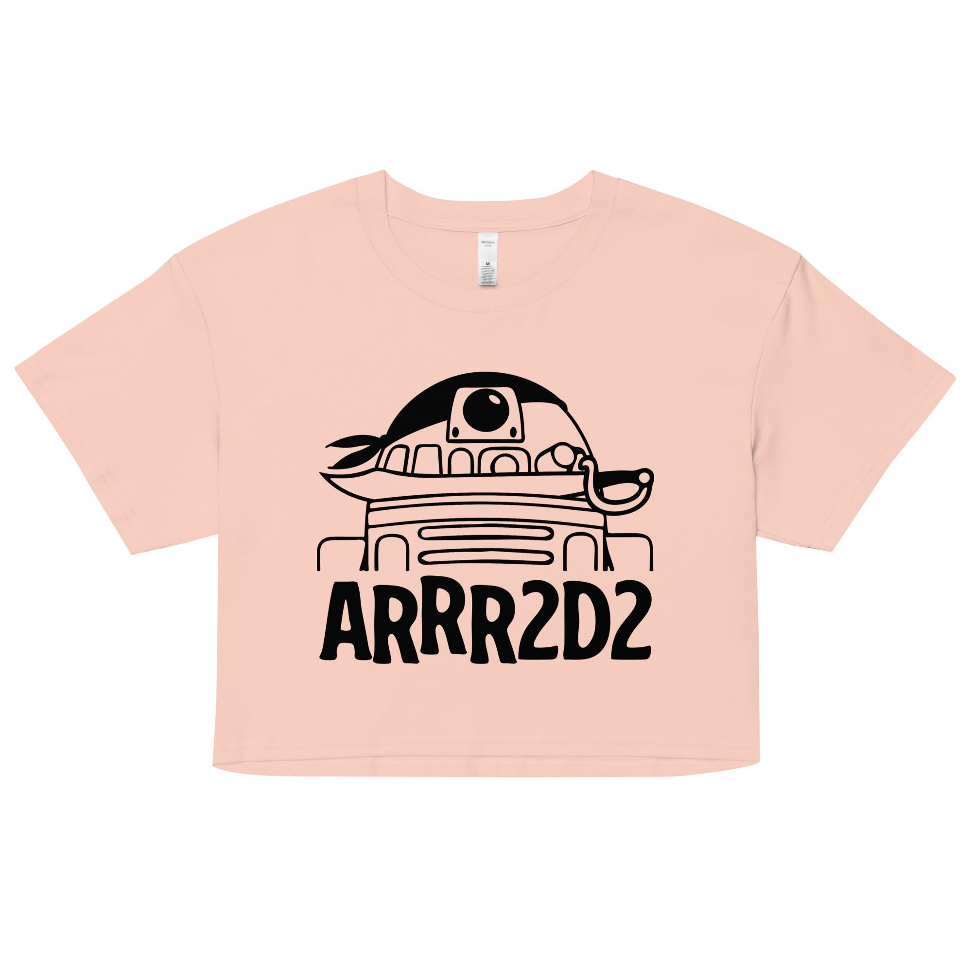 ARRR2D2 Women's Crop Tee