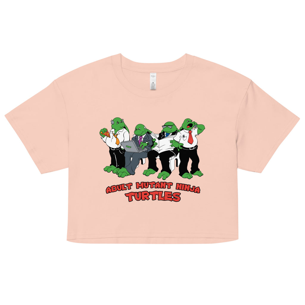 Adult Mutant Ninja Turtles Women's Crop Tee