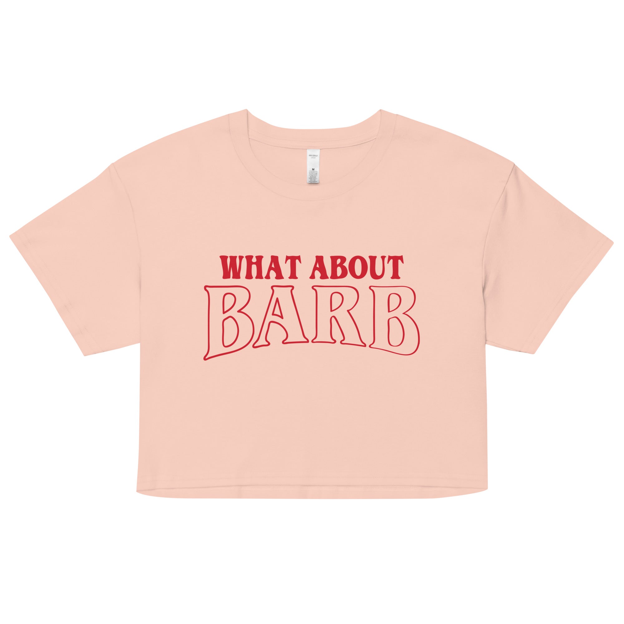 What About Barb? Women's Crop Tee